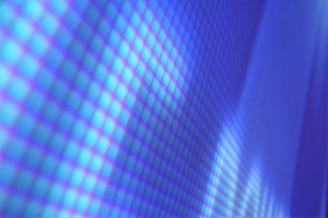 Ultra gran detalle de pantalla de computadora zoom en pantalla de computadora