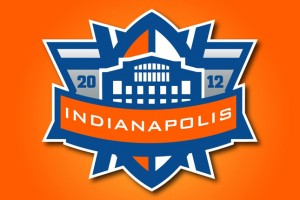 Logo de la sede del Super Bowl XLVI - Indianapolis logo del estadio de indianapolis de la nfl