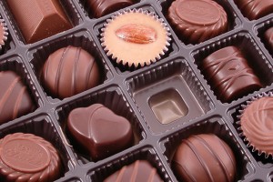 caja de chocolates