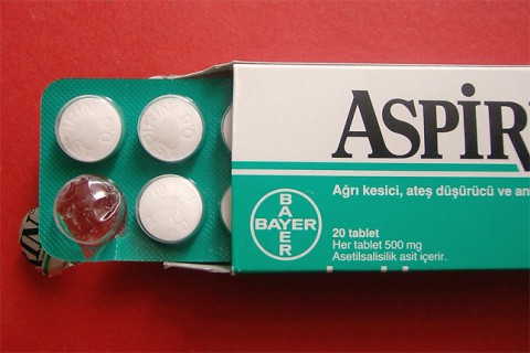 caja de aspirinas